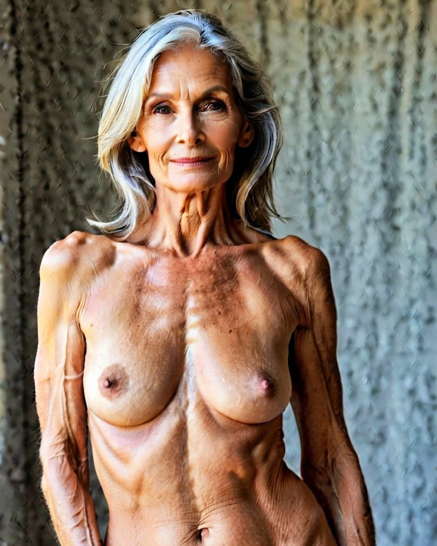 Glossy Nude 8x10 Busty Sexy Girl Next Door S85125